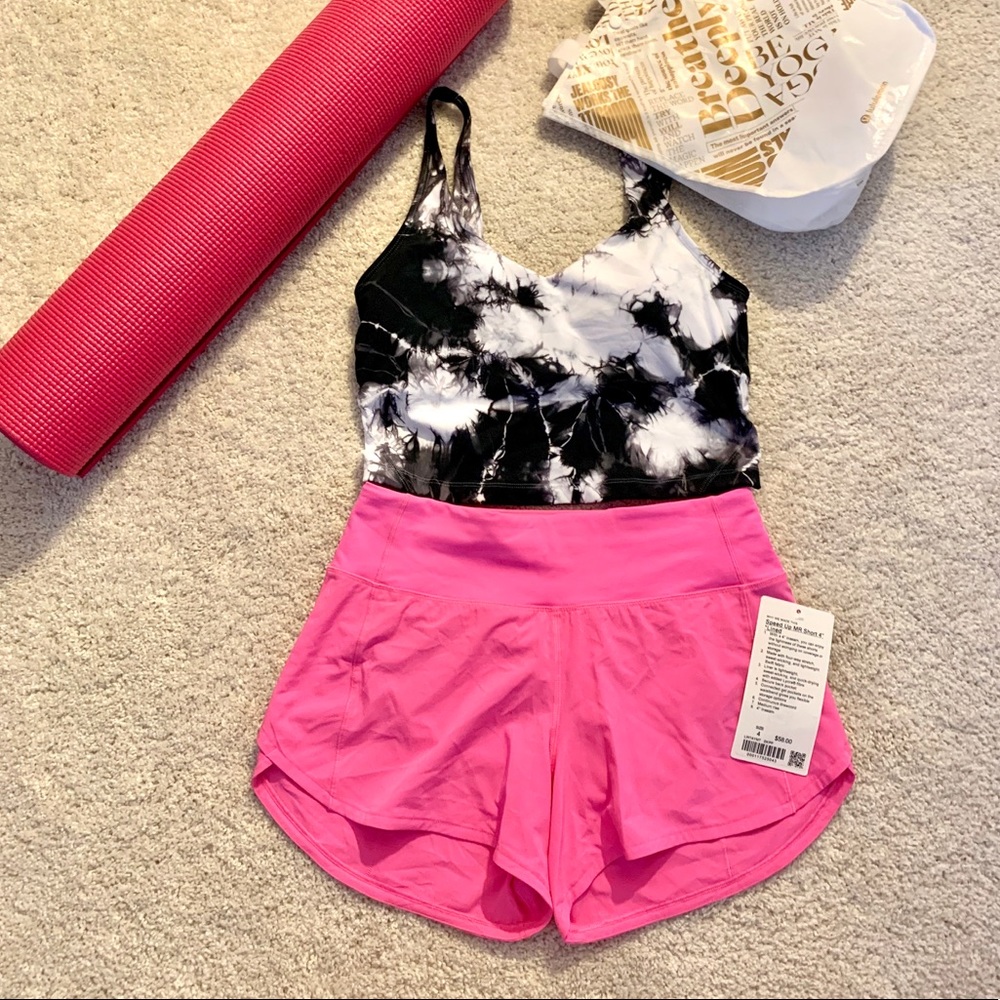 Lululemon speed up shorts 4”